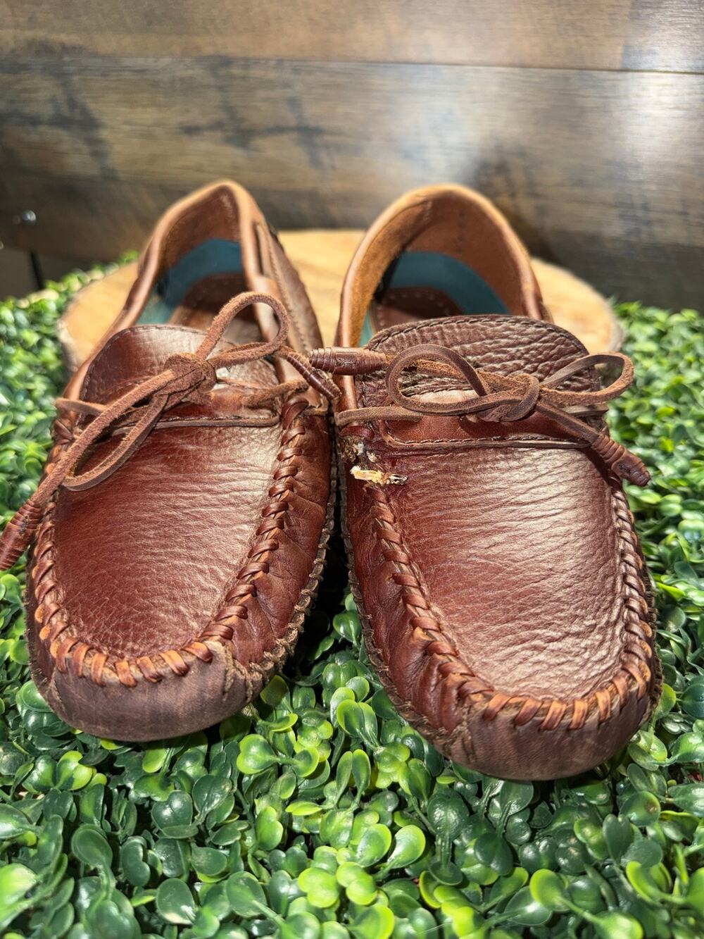 H.S. Trask Brown Moccasin Men's Size 9.5D